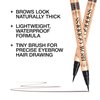 SELESTIA BEAUTY Eyebrow Pen Brow Goddess - High-Pigmented & Waterproof Brow Pen - Easy to Use Brow Definer - Wife Christmas Gift Ideas with Lightweight Texture - 0.02 oz (Brigitta)