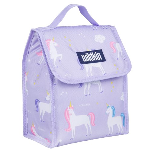 Wildkin Kids Insulated Lunch Bag for Boys & Girls, Reusable Lunch Bag is Perfect for Daycare & Preschool, Ideal Size for Packing Hot or Cold Snacks for School & Travel Lunch Bags (Unicorn)