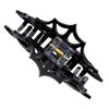 kreepsville 666 Spiderweb Claw Clip Gothic Horror Hair Accessory (Black), 1 Count (Pack of 1)