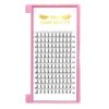 Premade Fans Eyelash Extensions 6D-D-0.10-15 Short Stem Premade Volume Eyelash Extensions .07 .10 C D Curl Pre made Lash Fans 9 to 20 mm Volume Lash Extensions (6D-D-0.10,15mm)