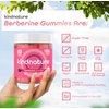 kindnature Berberine Gummies 1000mg with Ceylon Cinnamon & Resveratrol – Sugar-Free Vegan Supplement for Blood Sugar Support, Metabolism, Cravings Wellness – Non-GMO, Gluten-Free