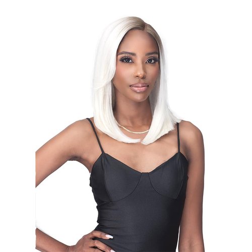 BOBBI BOSS Swoop Part Series 5" Deep Curved Part HD Lace Front Wig MLF647 ELIANA (1B Off Black)