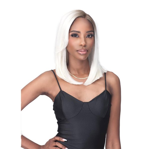 BOBBI BOSS Swoop Part Series 5" Deep Curved Part HD Lace Front Wig MLF647 ELIANA (1B Off Black)