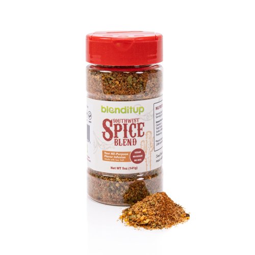 Southwest Spice Blend All Purpose Seasoning - Gourmet Spices with Chili Pepper, Garlic, Onion, Cumin and Sea Salt - Healthy to Add to Any Dish | Low Sodium, No Gluten, No MSG or GMOs | by BlendItUp