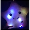 sofipal Creative Twinkle Star Shaped Plush Pillow, LED Night Light Glowing Cushions Plush Stuffed Toys Gifts for Kids, Decoration (Yellow)