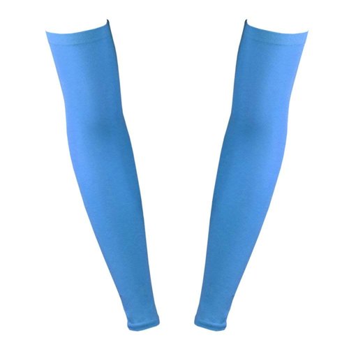 Elixir Arm Cooler Cooling Sleeves UV Protective Compression Arm Sleeves, 1 Pair, Light Blue