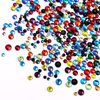Jollin 3456pcs Flatback Rhinestones Glass Charms Diamantes Gems Stones for Nail Art 6 Size ss4~ss12 Color Mixed