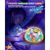 Mermaid Toys for Girls , Make Your Own Mermaid Night Light with Music,Arts and Crafts for Kids,Gifts for 3-8 Year Old Girls,4 5 6 7 8 9 10 Year Old Girl Birthday Gifts,Ideal Christmas Gifts Best Toy