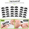 Eyeglass Nose Pads, Anti Slip Nose Pads for Glasses with Super Sticky Backing, Soft Silicone Adhesive Glasses Nose Pad (20 Clear Pairs)