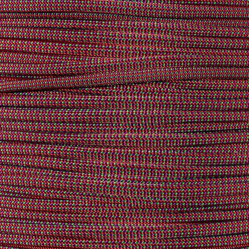 Paracord Planet 550 Color Changing Paracord – 7 Inner Strand Type III Mil Spec Parachute Cord Rope (25 Feet, Dragon Fruit)