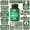 Dihydroberberine Super Berberine Supplement - GlucoVantage® 200mg Now 5X More Effective Than Regular Berberine HCL Powder Capsules. Metabolism Support Keto Friendly Plus Vegan Extract Pills