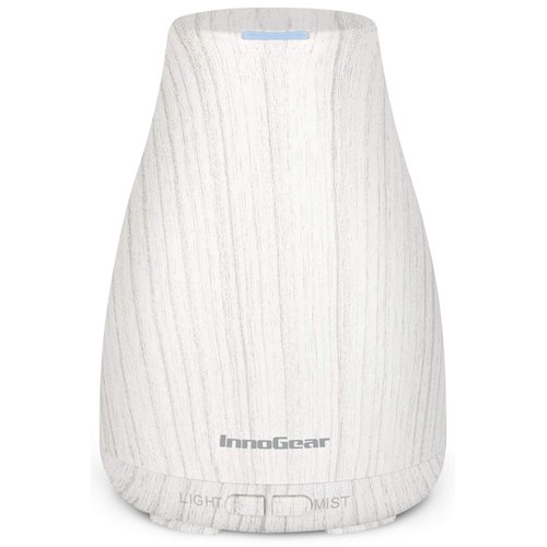 InnoGear Essential Oil Diffuser - Upgraded Aromatherapy Humidifier with 7 Color Lights, 2 Mist Modes, Auto Off - For Home Office