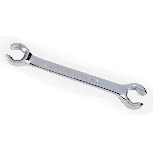 Sunex 980904 5/8" by 11/16" Fully Polished Flare Nut Wrench