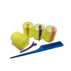 Kamay's Hair Rollers Set 12 count Curlers Rollers With 12 Duckbill Sectioning Clips 1 Combs Used for Hair Haircut Styling Self Grip Rollers for Hair 49mm/1.9")
