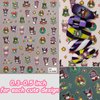 7 Pics 5D Christmas Nail Stickers, Small Cute Cartoon Nail Stickers for Kids, Girls and Women, Bulk Nail Charms, Accessories for Nail Art, Pegatinas para Uñas (Christmas)