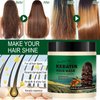 LSKINBATH Keratin Hair Treatment For Hair Moisturizing Hair Mask Argan Oil Keratin Biotin Repair Deep Conditioner For Dry Damaged Frizzy Curly All Hair Types(16.9 Fl Oz/500ml)
