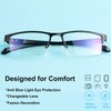 Pumier Blue-Light-Glasses-Men-Woman-Computer-Gaming Blue Light Blocking Glasses for Anti Glare Eyestrain