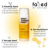 Fazed by Nature First Things First Deep Cleansing Balm, Oil Cleanser for Face & Makeup Remover with Kalahari Melon, Sacha Inchi, & Sea Buckthorn Oil, Pump Dispenser, Clean Skincare, 3.4 oz