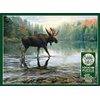 Cobble Hill 1000 Piece Puzzle - Moose Crossing - Sample Poster Included