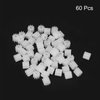 MECCANIXITY 60Pcs Plastic Gears 9 Teeth Plastic Shaft Gears Model 092AA Reduction Gear for RC Car Model DIY Robot,White Module 0.5