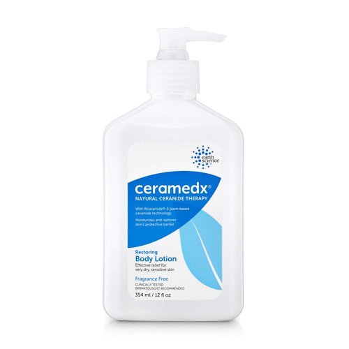 Ceramedx - Restoring Body Lotion | Natural Ceramide Lotion for Dry, Sensitive Skin | Cruelty Free, Vegan & Fragrance Free | 12 fl oz