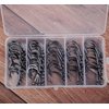 Fishing Live Bait Hooks 2X Strong Stainless Steel Fishing Hooks Saltwater Super Sharp Bait Fish Hooks Freshwater Circle Hooks