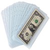 UMSICHT 15pcs A6 Binder Pockets with No Zippers, Zipless Budget Envelopes for Cash System, A6 Binder Pouch for 6 Ring Binder, Money Folder Organizer for Cash.