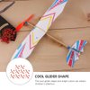 NUOBESTY 10Pcs Rubber Band Powered Aircraft Airplane Model Wood Airplane Kits Throwing Glider Airplane Toy for Outdoor Sports Toy ＆ Kids Toys