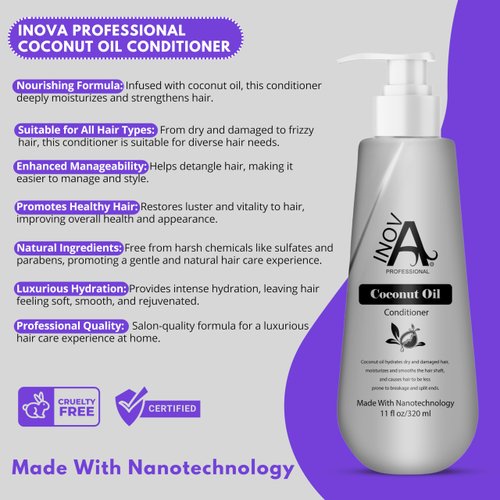 Inova Professional Coconut Oil Conditioner 11Oz