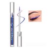 Corlo Glitter Liquid Eyeliner Multichrome Eyeliner waterproof Long wearing, Blue Purple Shifting Colorful Multi-Reflective Eyeliner Metallic Eyeshadow Glitter Eyeshadow Smudge-proof(0-1)