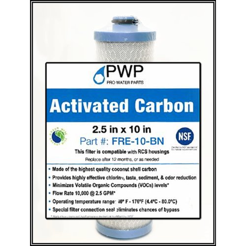 Water Filter Replacement FRE-10-BN Direct Replacement for Rockwood, Flagstaff, GeoPro, EPro, Roo, Shamrock Genuine OEM Part KW1 Filter