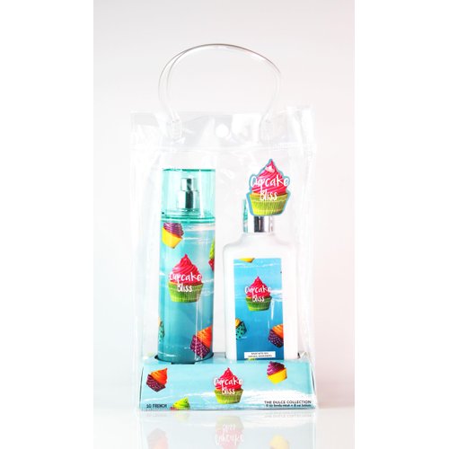 So French Dulce Collection Body Mist and Lotion Set (Cupcake Bliss)
