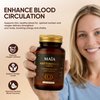 Maia Nattokinase Supplement, Contains 5000 FU of Nattokinase, Reduce Plaque and Promote Cardiovascular Health, Enhance Blood Circulation,60caps (1)