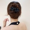 4 PCS Flower Hair Claw Clips for Women，Elegant Temperament French Barrette，Suitable for Shopping, Work, and Daily Hair Accessories