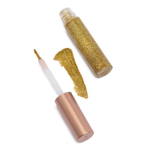 EPILYNX Hypoallergenic Eyeliner, Glitter Liquid Eyeliner I Gluten Free and Vegan for Sensitive Skin (2: Yellow Gold) by Dr. Liia Long