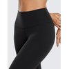 CRZ YOGA Butterluxe High Waisted Capris Workout Leggings for Women 21'' - Lounge Leggings Buttery Soft Yoga Pants Black Medium