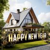 KatchOn, Happy New Year Banner 2025 - Big - 120X20 Inch | Happy New Year Yard Sign for New Years Decorations 2025 | Happy New Year Decorations 2025, NYE Decorations | New Years Eve Party Supplies 2025
