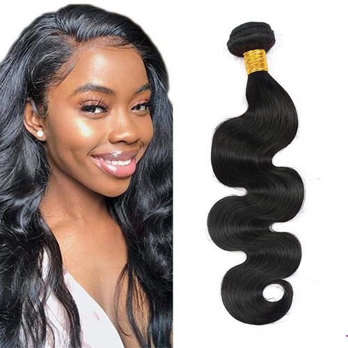 Body Wave Human Hair Bundle Brazilian Remy Hair Extensions 30 Inch Real Unprocessed Virgin Hair Bundle Natural Black Color Hair Extensions For Black Women
