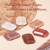Gellen Coffee Gel Nail Polish, 6 Colors Solid Gel Polish Kit Brown Milky White Beige Colors, Trendy Warm Nail Gel Polish Set Home Salon DIY Manicure Kit