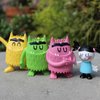 Color Monster & Nuna 4 Piece Figurine Set - Emotional Learning Toys for Boys, Girls, and Kids Ages 3+