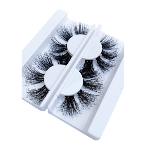 Mink Eyelashes Long Mink Fur Eyelashes Hand Made false eyelashes wholesale bulk eyelashes (2 pairs 2022, mink lashes)