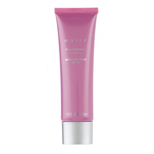 GoodsAndMore Face Defender BB Cream Makeup Foundation Beauty - mally Broad Spectrum SPF 15 Sunscreen Protection - Various Skin Shades (Medium)