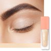 Oulac Matte Nude Eyeshadow Shimmer Finish Liquid Eye Shadow Base&Highlighter Duo| Buildable Smooth Eye Makeup, Wrinkle Resistant, Vegan, Cruelty-Free SA02