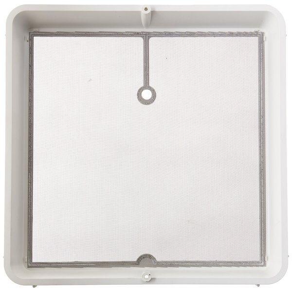 Heng's 90106-C1 Roof Vent Screen Frame, 14" x 14" - White