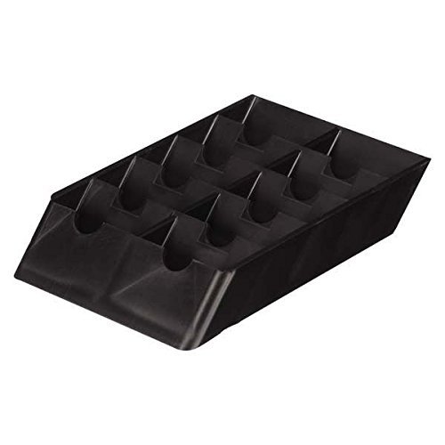 Fits Andis, Oster, Wahl, PediPaws etc Blade Racks for Groomer Barber Stylist - Store Protect Clipper & Trimmer Blades(3 Blade Racks Black)