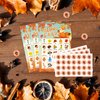 SICOHOME Fall Bingo Cards for Kids 26 Players Thanksgiving Bingo Game for Kids Adults Autumn Halloween Thanksgiving Fall Party Favors School Classroom Family Activities Supplies