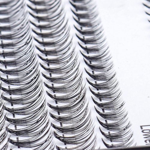 KSYOO 240 Pcs Individual Lashes Clusters 10D/20D D Curl 0.07mm Thickness 8-14mm Mix，Natural Single Eyelash for at Home DIY Eyelash Extension (8/10/11/12/13/14 MIX, 10D&20D-D Curl)