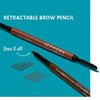 Sephora Retractable Brow Pencil Crayon Waterproof 06 Soft Charcoal Full Size