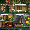 Mould King Christmas Cottage House Alone Building Sets Toy, STEM Project Educational Building Kit Toys, Holiday Presents for Kids 8 9 10 11 12 13 14 Years Old(766 Pieces)