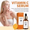 Vitamin C Face Serum Reduce Wrinkle Facial Serum, Vitamin C Serum with Hyaluronic Acid for Dry Skin Moisturising Nourishing serum for Men & Women